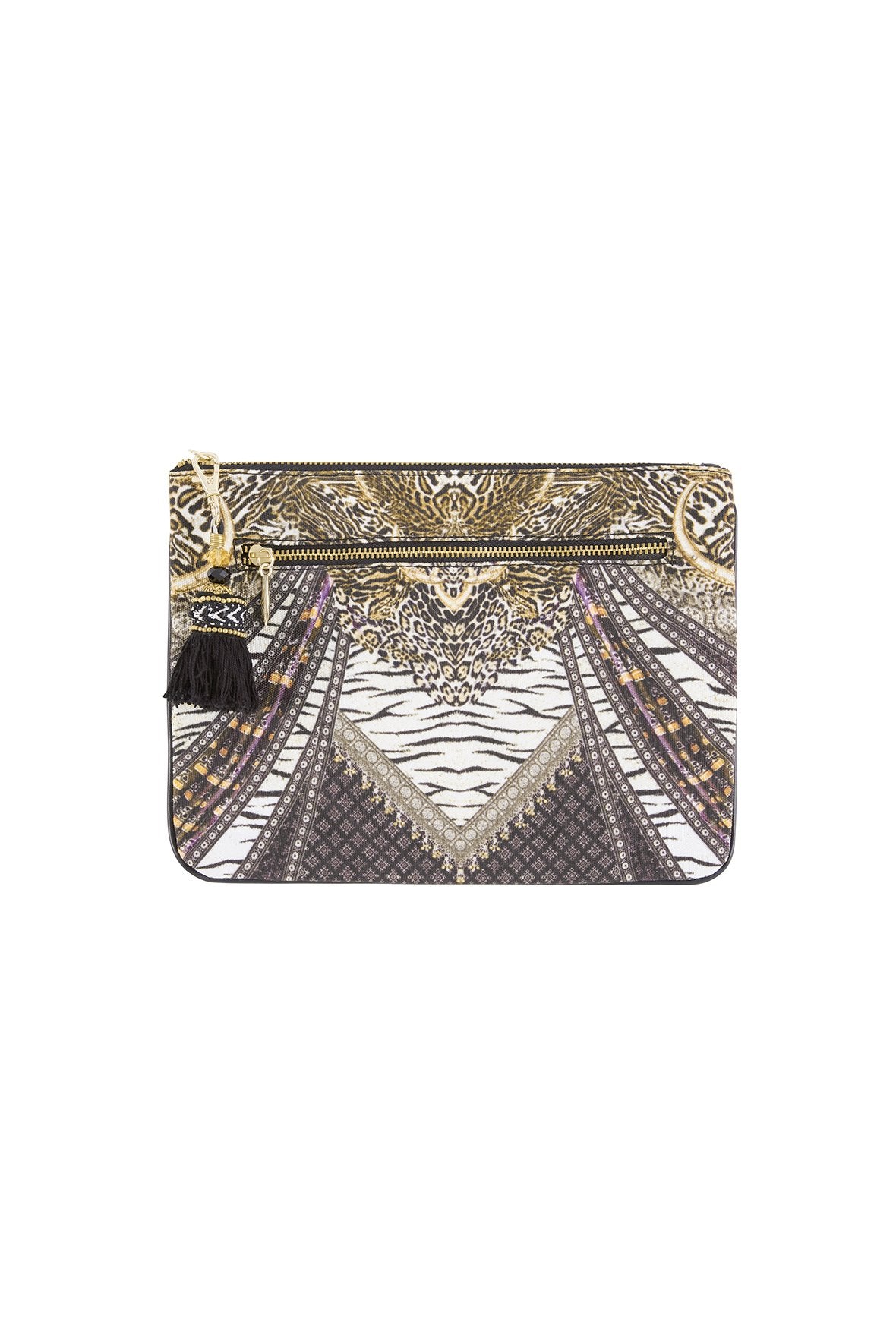 THE BODYGUARD SMALL CANVAS CLUTCH