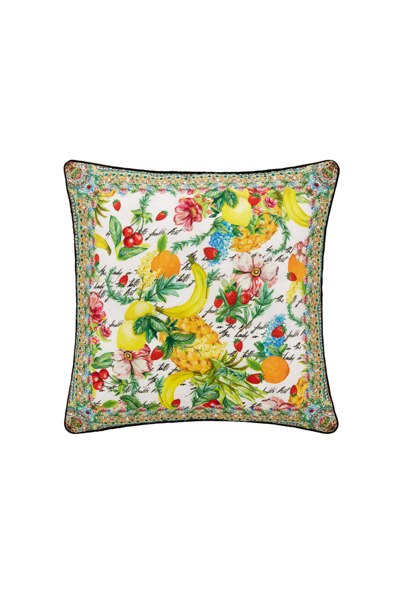 SMALL SQUARE CUSHION TROPIC OF NEON