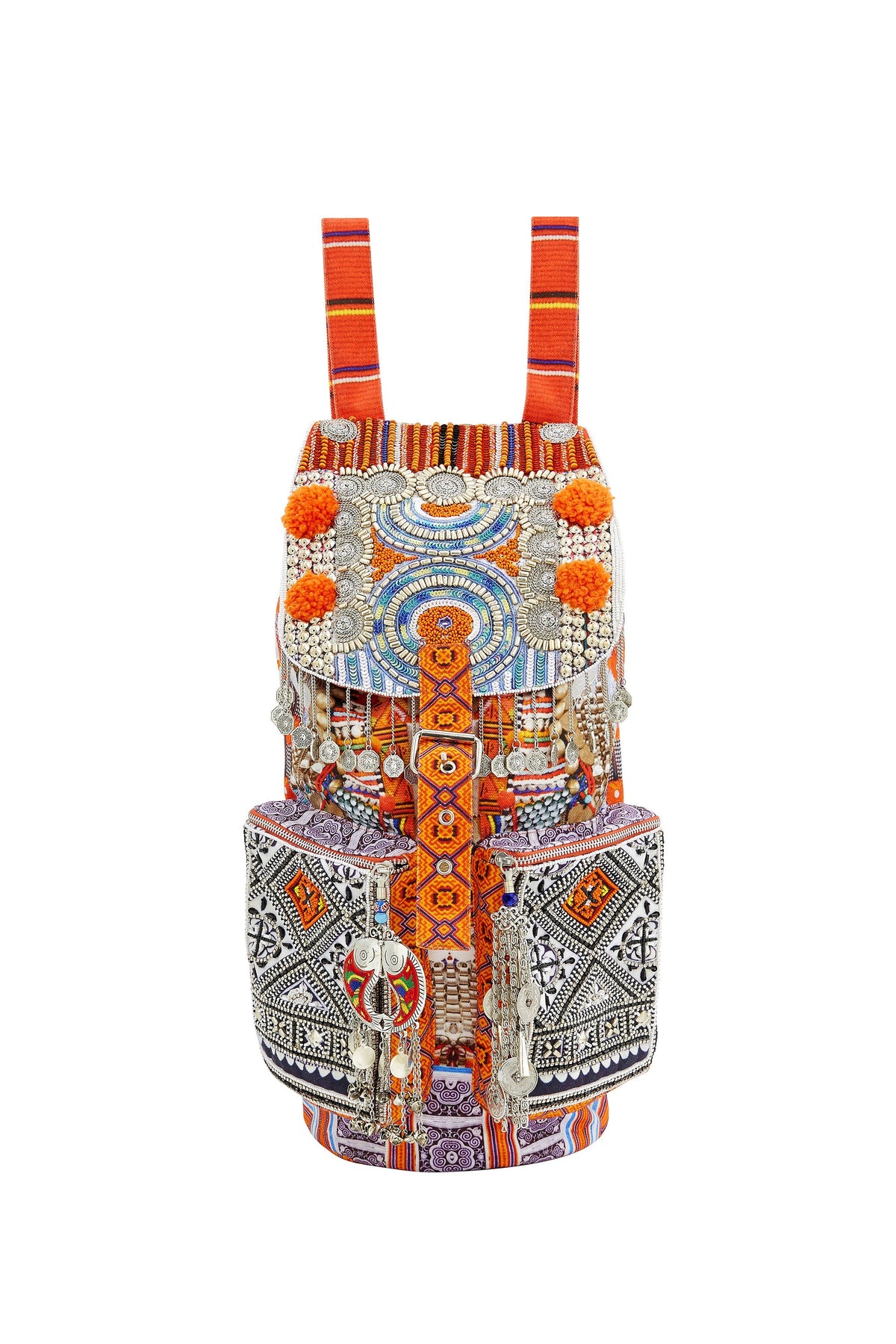 TREASURE CHEST EMBROIDERED BACK PACK