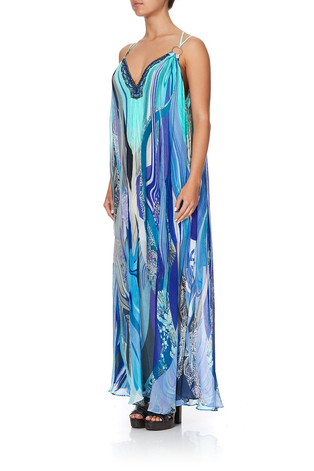 RING DETAIL STRAP DRESS WATEGOS WANDERLUST