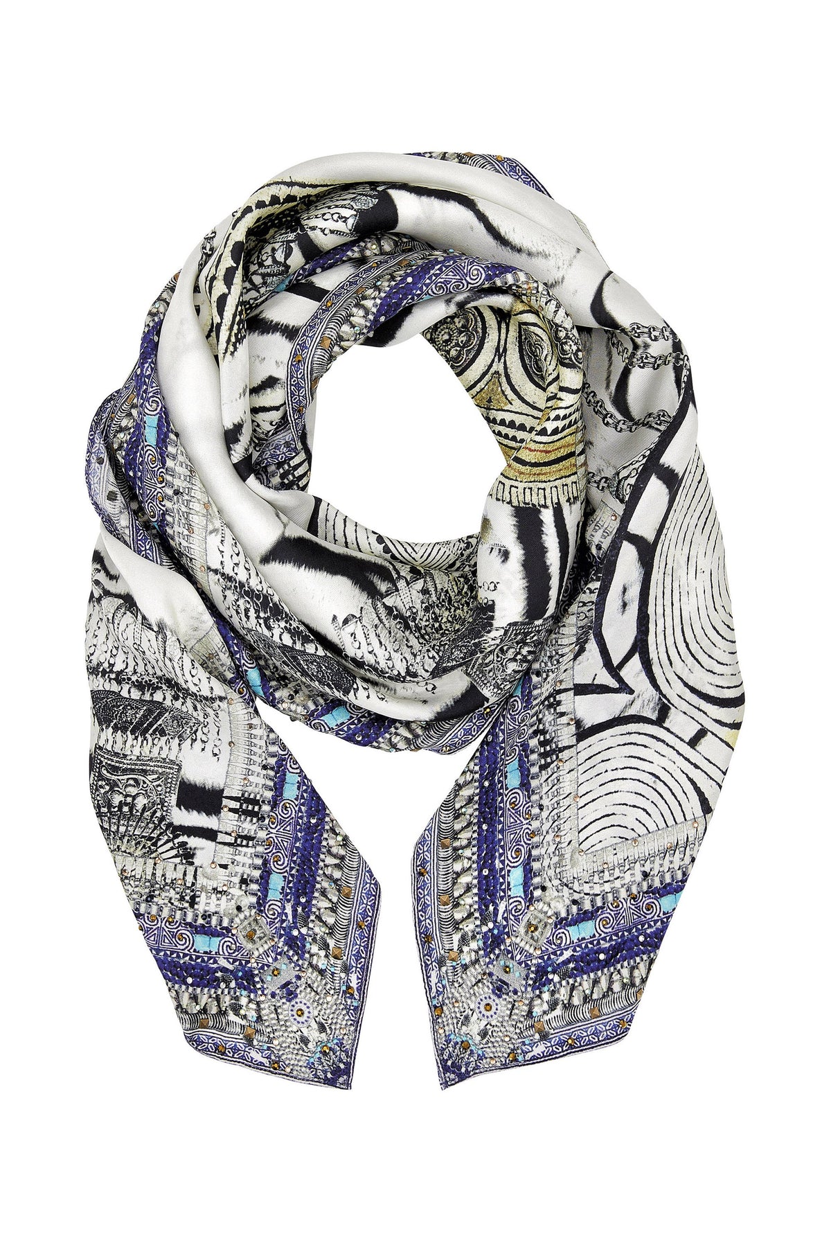 WILD BELLE LARGE SQUARE SCARF