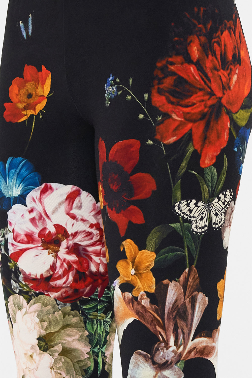 CAMILLA floral print leggings in A Still Life print