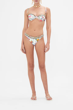 CAMILLA bikini bra in Plumes and Parterres print