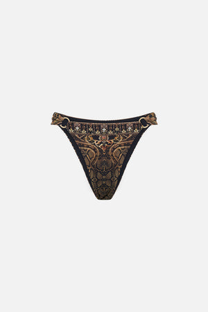 CAMILLA resortwear bikini bottoms in Nouveau Noir print