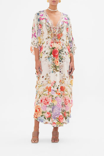 GATHERED WAIST KAFTAN LOOK AT ME