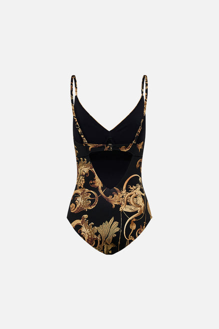 The Era Of Empires Asymmetric Spliced Lace Dress | CAMILLA US