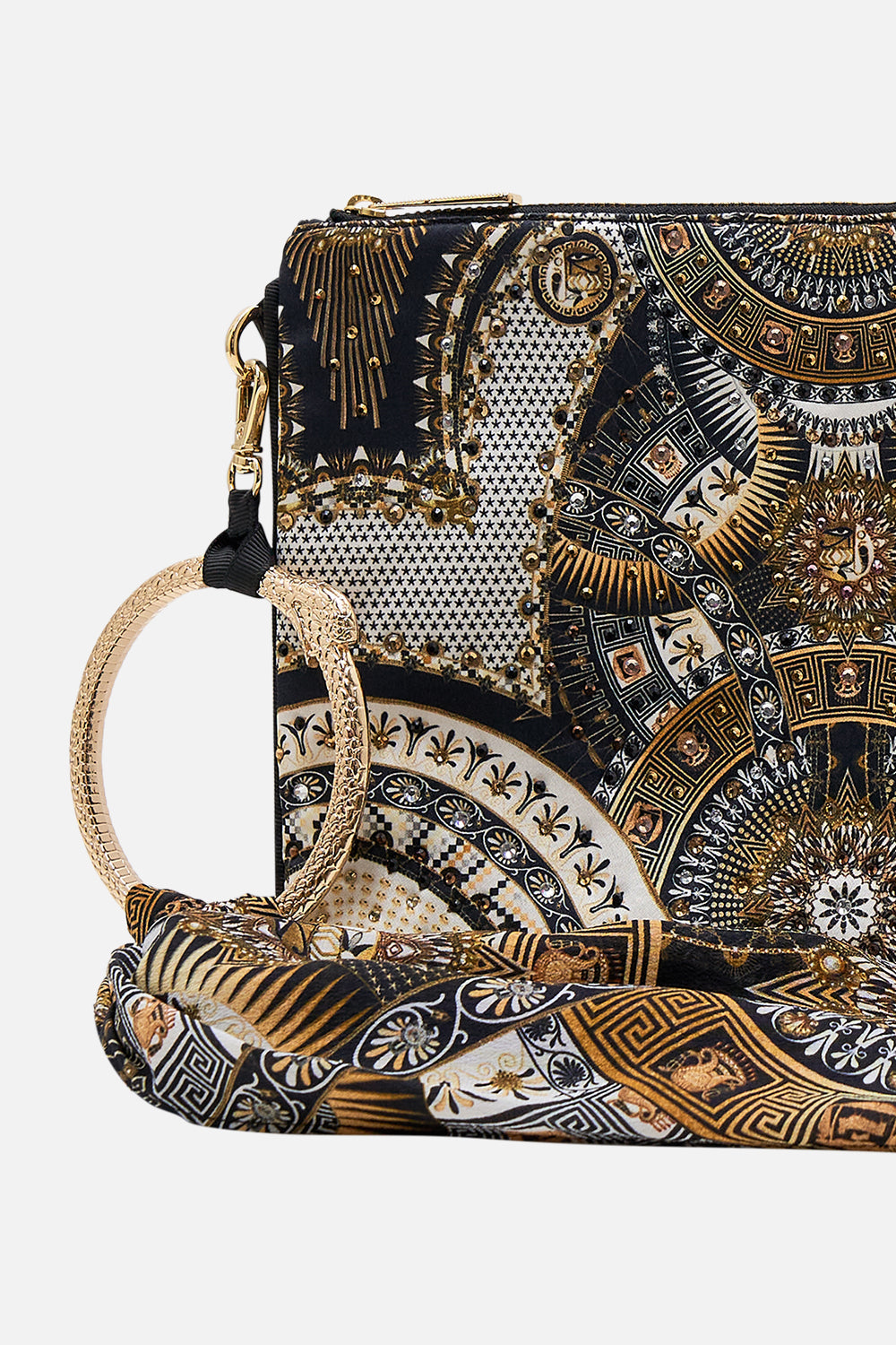 RING SCARF CLUTCH TEMPLES OF DENDARA