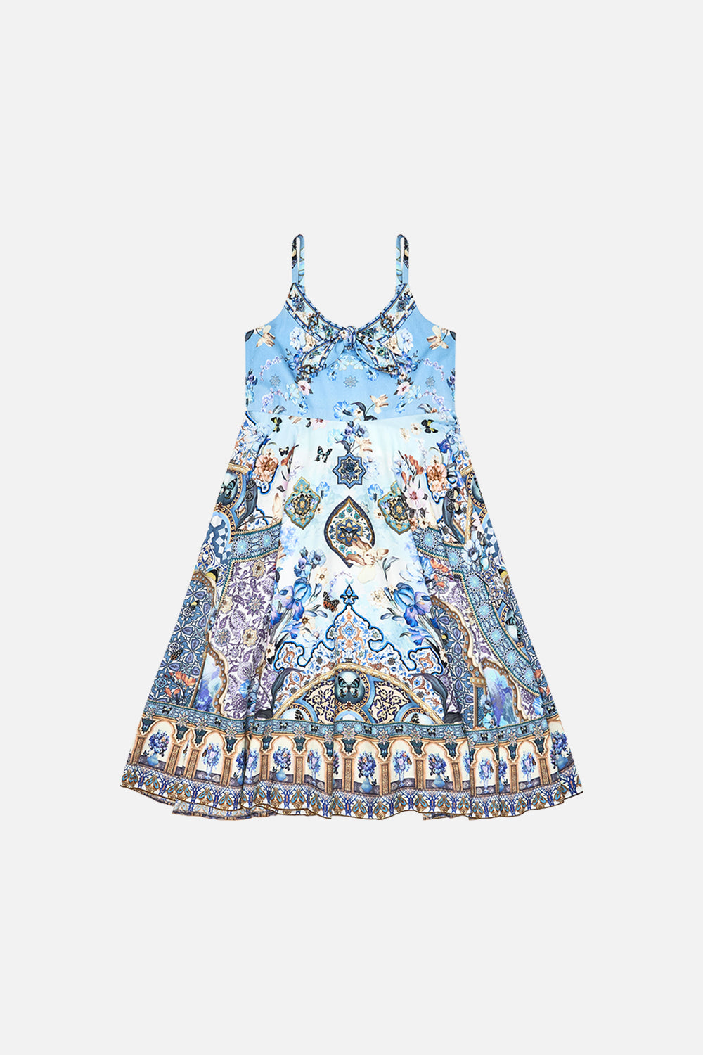 KIDS TIE FRONT MAXI DRESS 4-10 AL MANIAL PALACE MEMOIRS