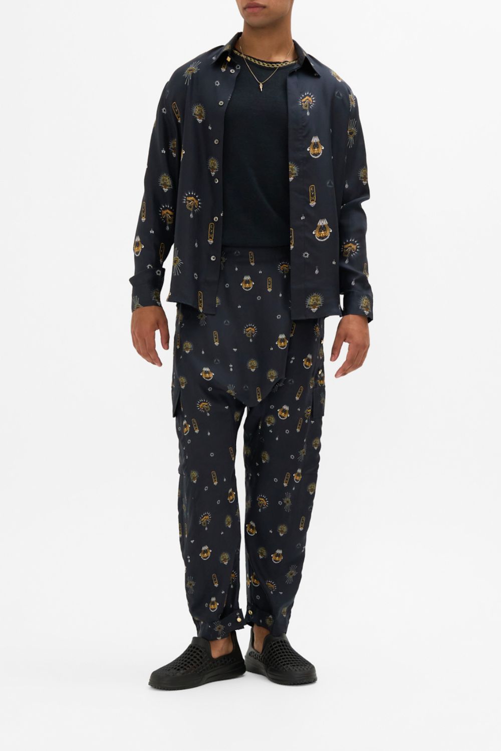 PANTALÓN HAREM CON BOLSILLOS LLÁMAME CLEOPATRA