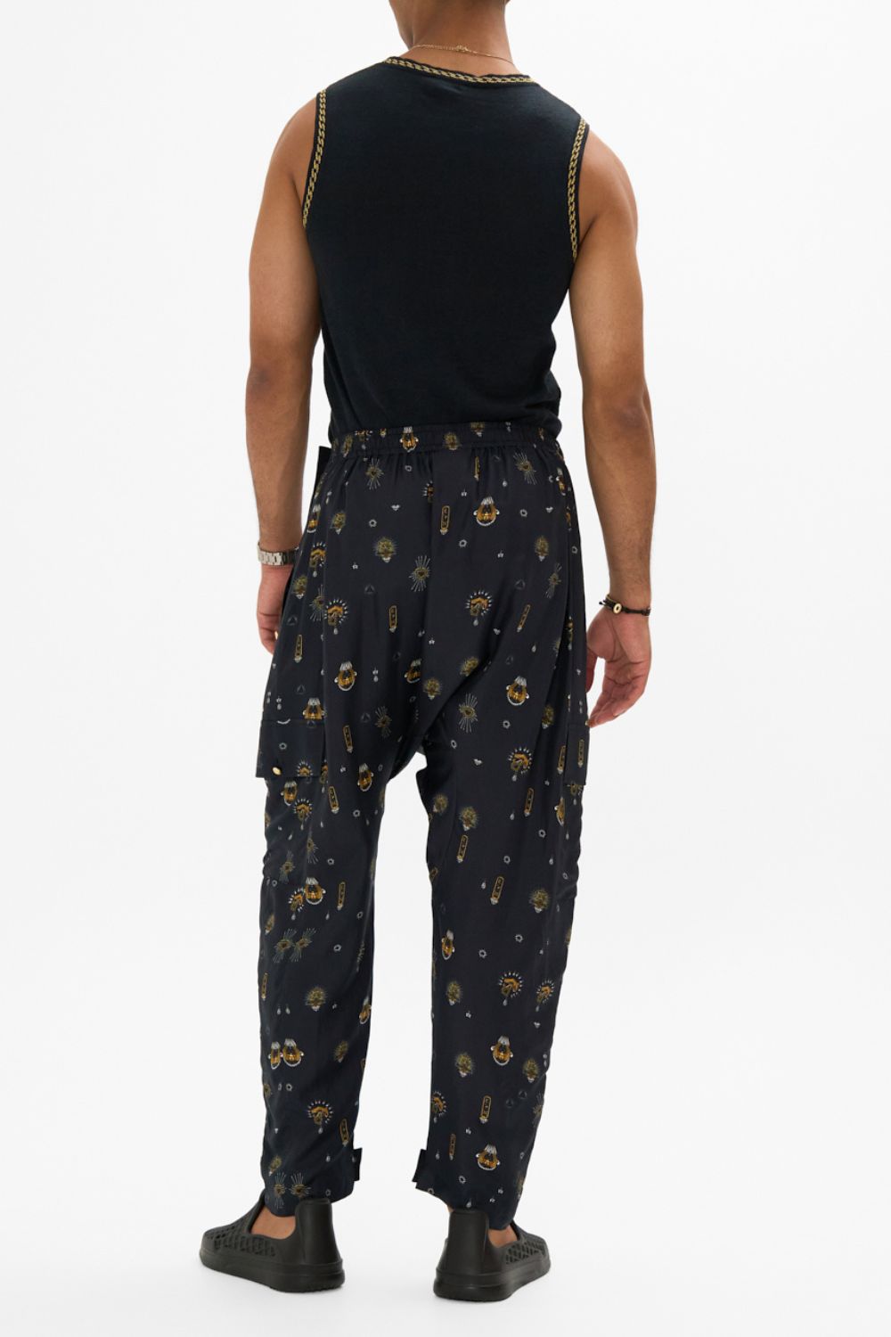 PANTALÓN HAREM CON BOLSILLOS LLÁMAME CLEOPATRA