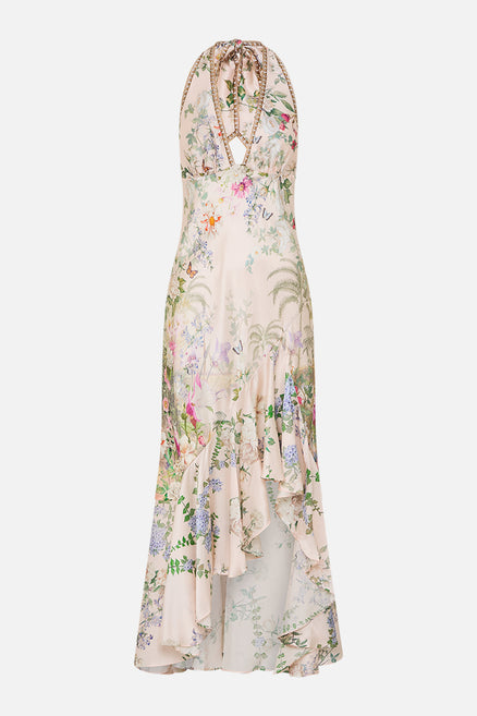 The Palacio Playground Corset Dress With Long Flared Skirt