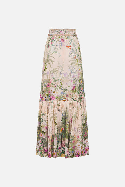 The Palacio Playground Corset Dress With Long Flared Skirt