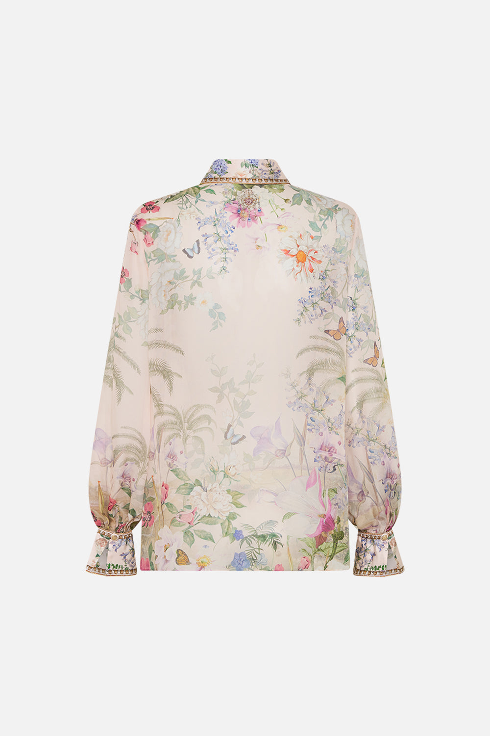 CURVED COLLAR BLOUSE WITH POCKETS PALACIO PLAYGROUND