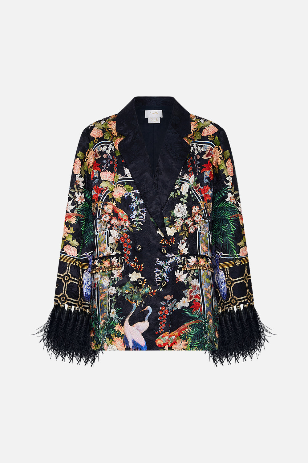 FLARED SLEEVE DOUBLE BREASTED JACKET PALACIO POETRY