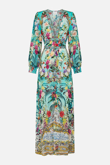 Short Waisted Dress - Gardens Of Queluz main image 0