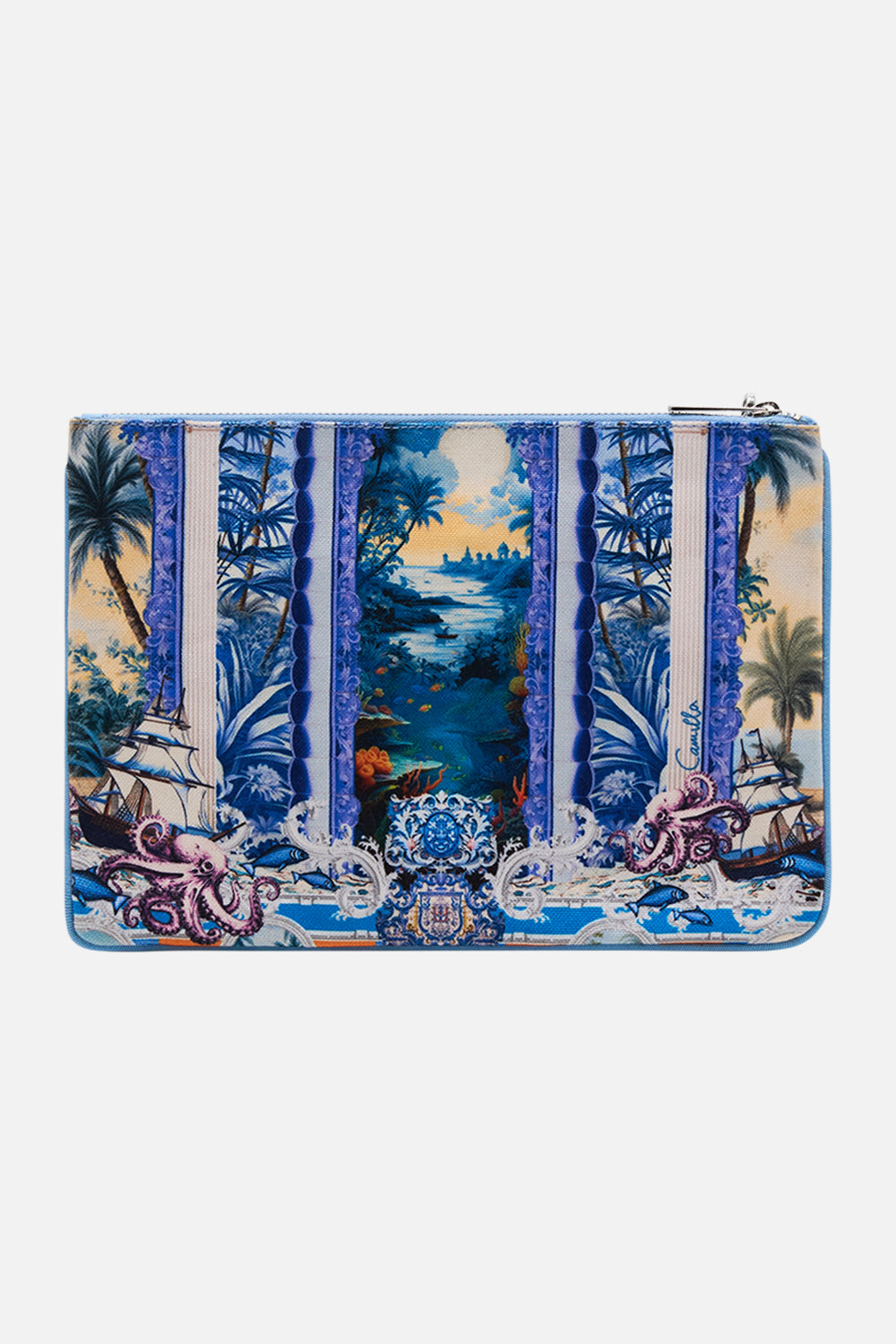 SMALL CANVAS CLUTCH SONG OF SAINT ANTHONY