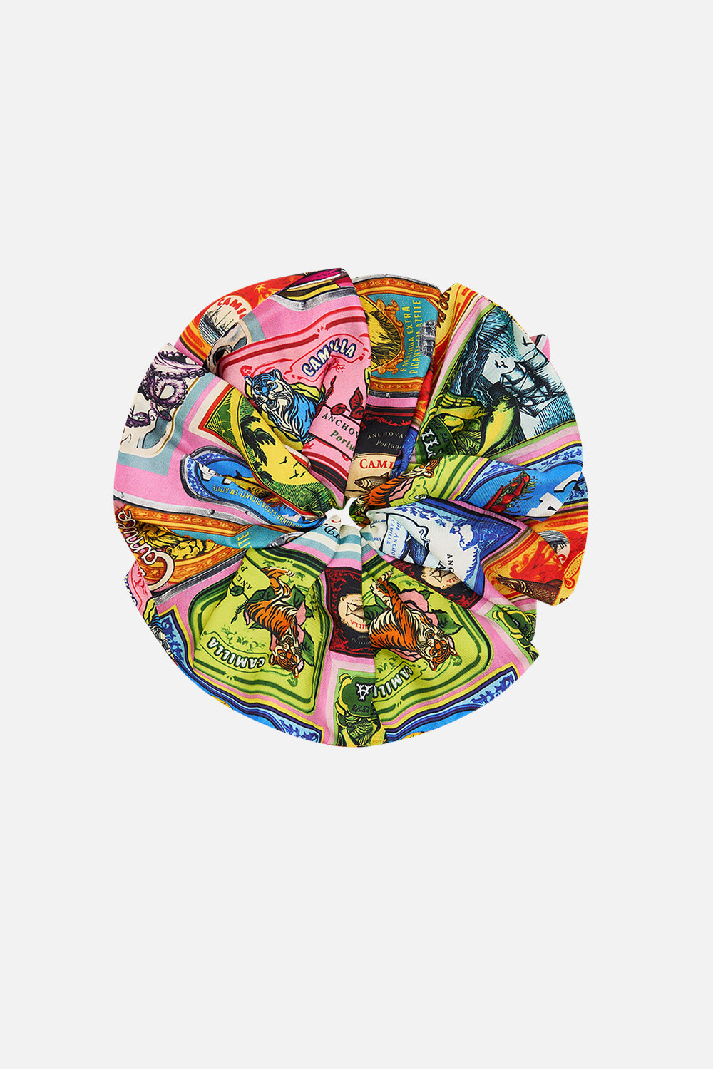 OVERSIZED SCRUNCHIE SALTY SPLENDOUR