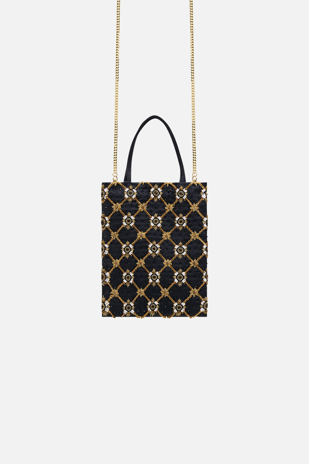 EMBELLISHED MINI TOTE MONARCHY MANIA