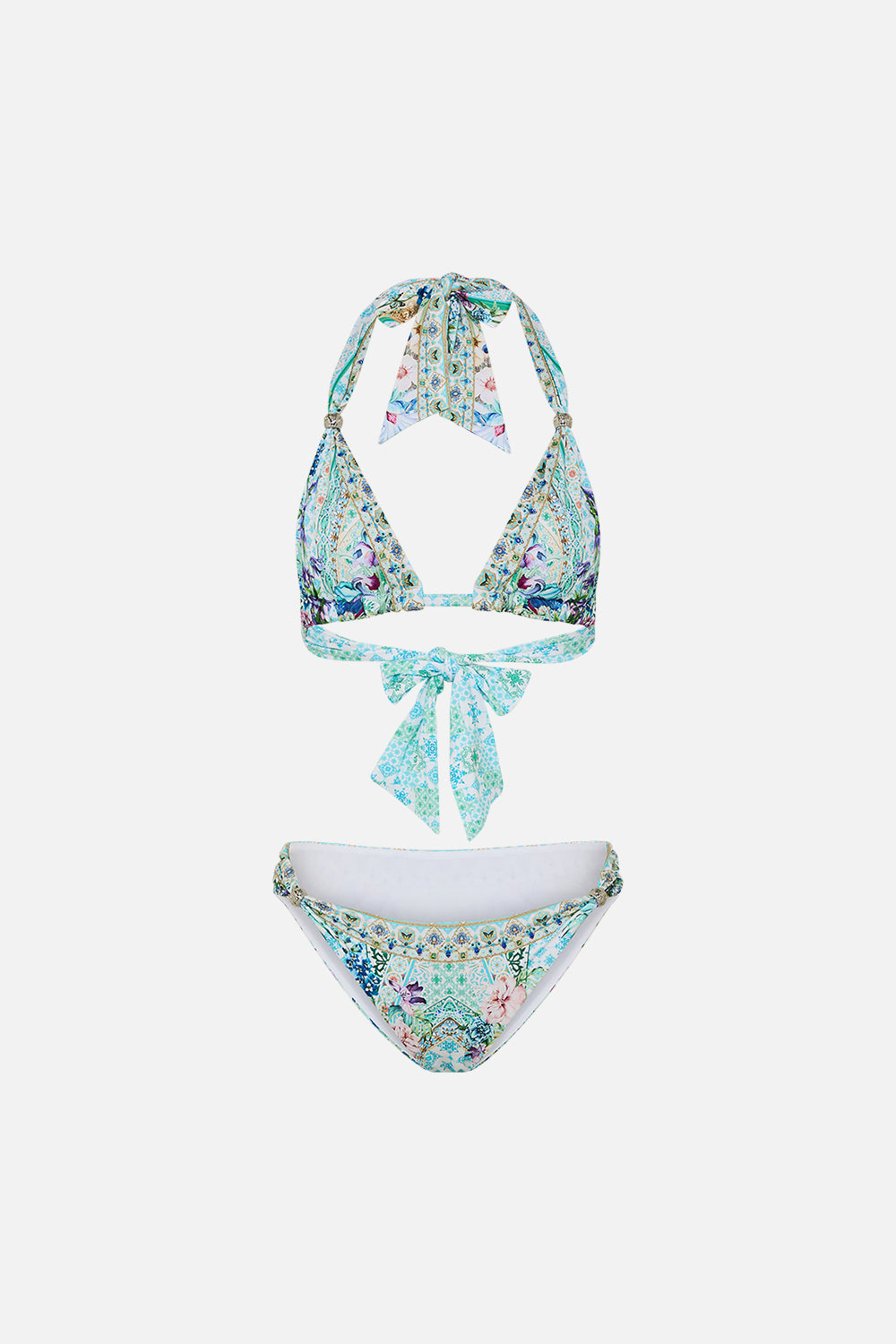 SOFT TIE BIKINI SET WITH TRIM SUNRISE IN SINTRA