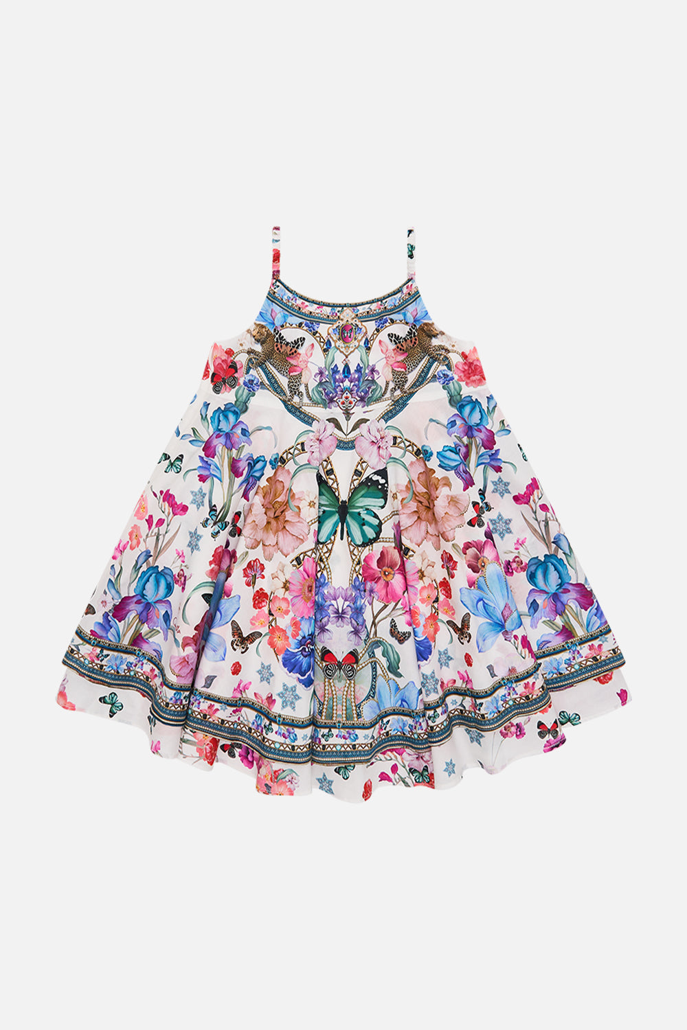 BABIES RUFFLE HEM DRESS MONSERRATE MAGIC