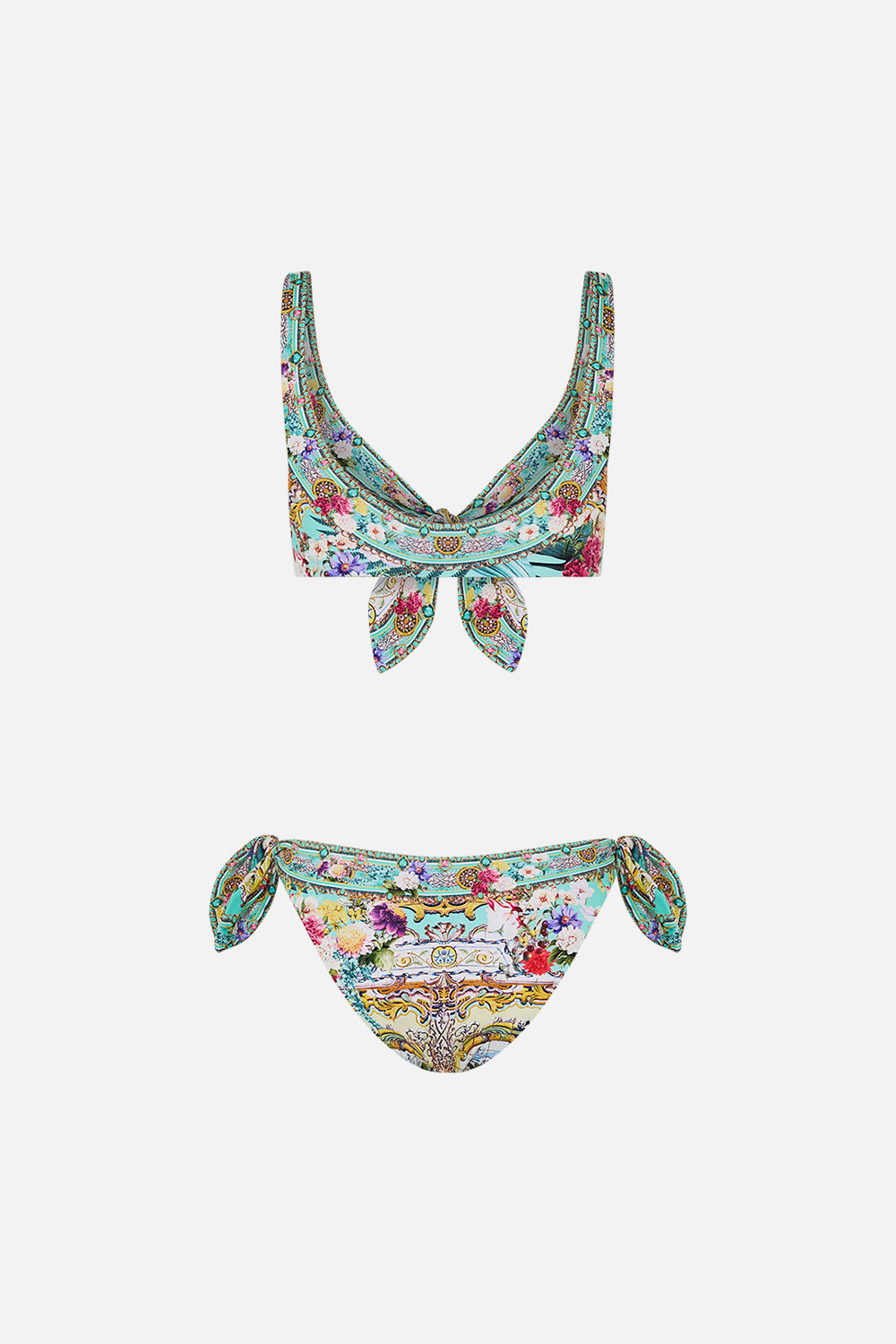 REVERSIBLE TIE BIKINI SET GARDENS OF QUELUZ