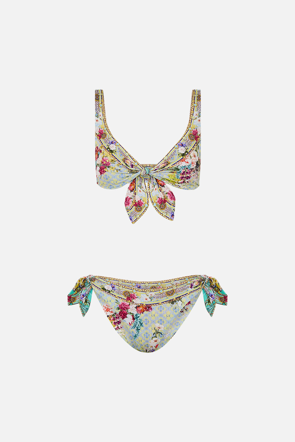 REVERSIBLE TIE BIKINI SET GARDENS OF QUELUZ