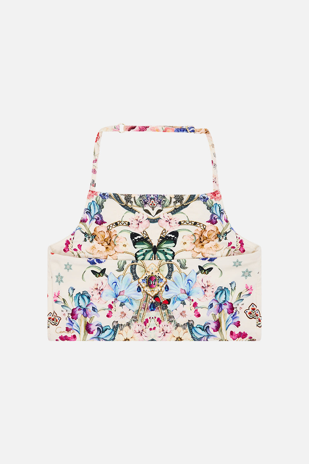 TOP CORTADO HALTER PARA NIÑAS EN ALGODÓN ELÁSTICO 4-10 MONSERRATE MAGIC