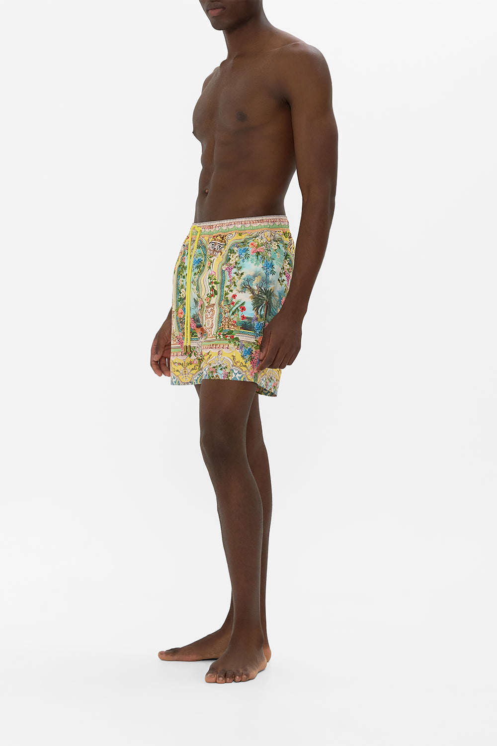 MID LENGTH BOARDSHORT WITH ELASTIC WAIST TALES OF TOPKAPI PALACE