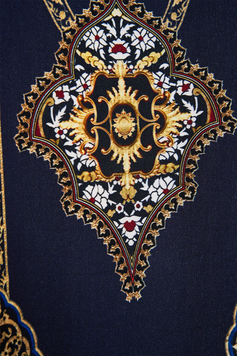 The CAMILLA short sleeve camp collared shirt from our print the imperial gate
