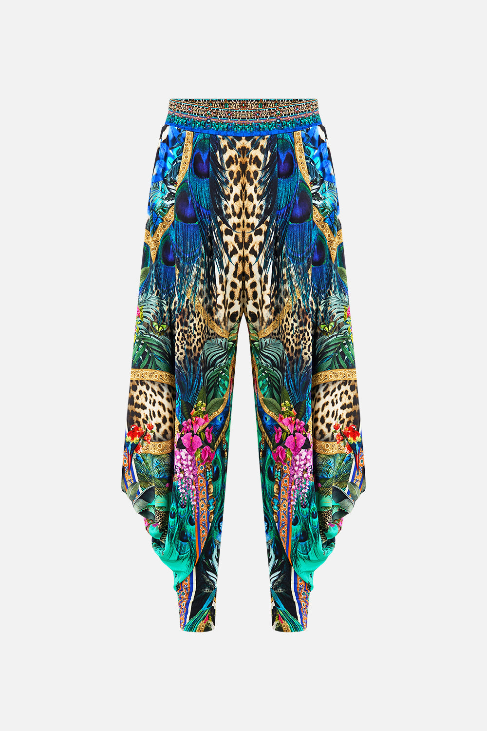 PANTALÓN DRAPEADO DE PUNTO CON BOLSILLOS ANIMAL ALCHEMY