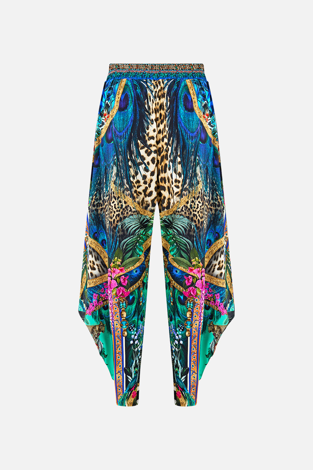 PANTALÓN DRAPEADO DE PUNTO CON BOLSILLOS ANIMAL ALCHEMY