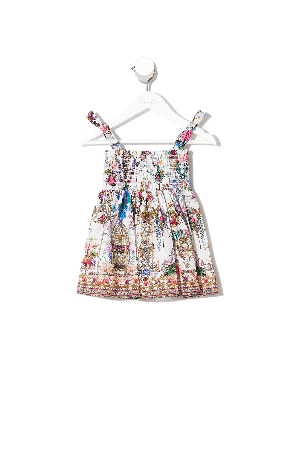 BABIES DRESS WITH SHIRRING BY THE MEADOW