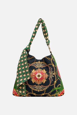 Product view of CAMILLA beach bag in Jealousy And Jewels print