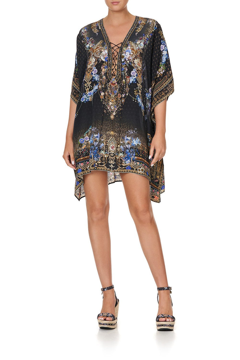 Camilla Miniature Moments Short Lace Up Kaftan main image 0