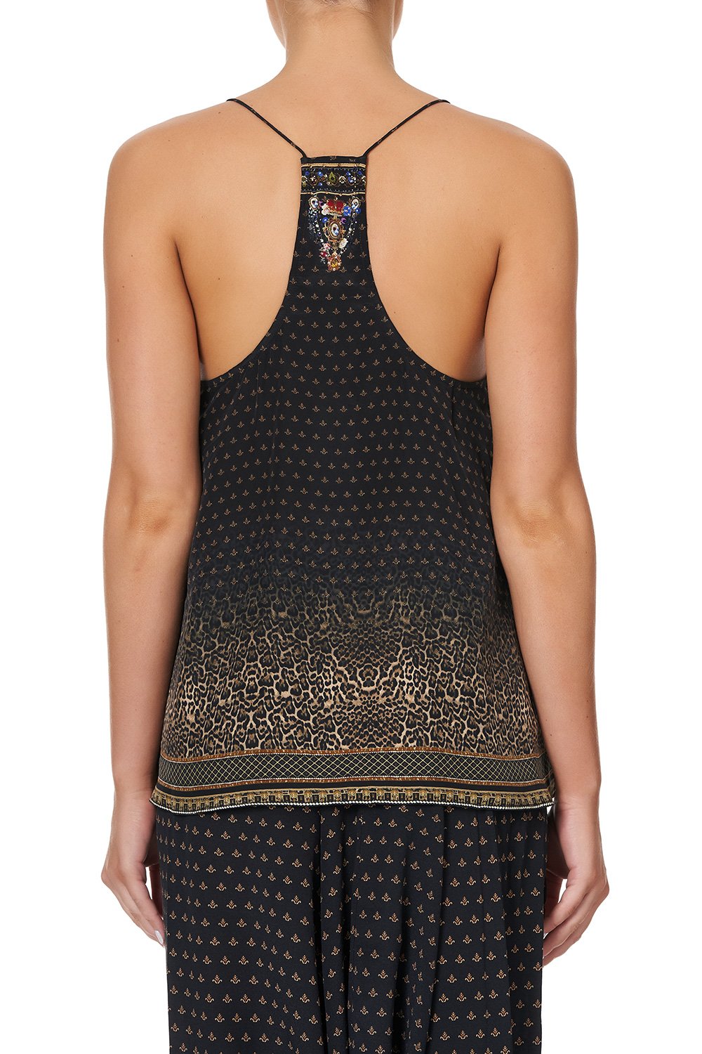 T BACK SHOESTRING TOP ROYAL RESIDENCE