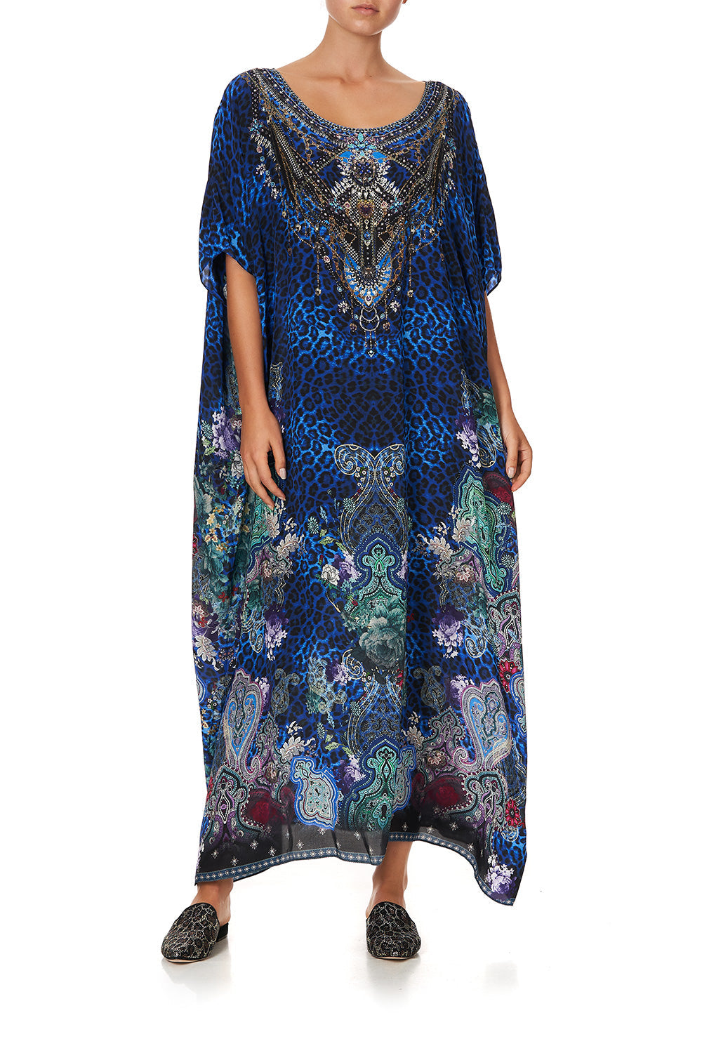 ROUND NECK KAFTAN CAMDEN MOON