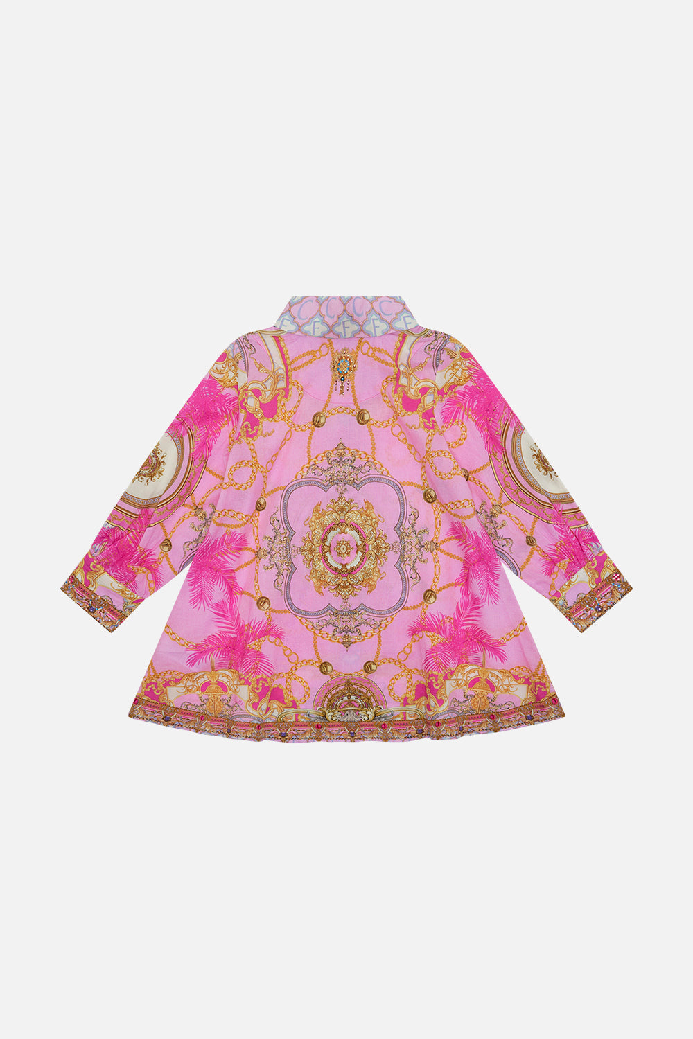 KIDS MINI SHIRT DRESS  4-10 TIPTOE THE TIGHTROPE