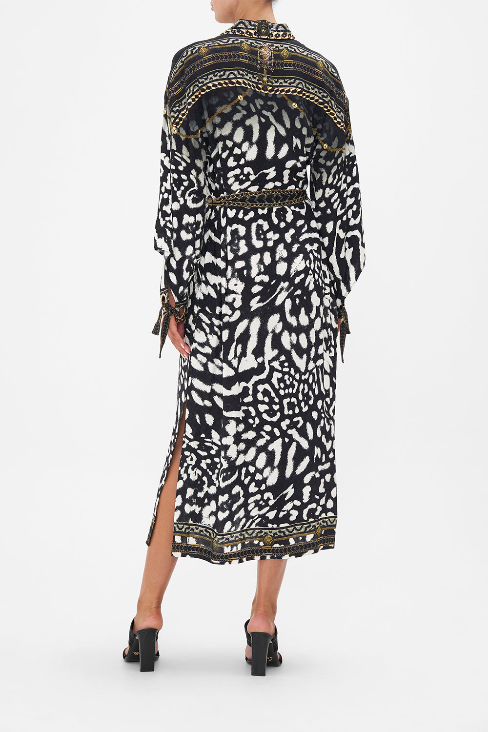 EYELET CUFF SHIRT DRESS UNTAMED ROYALTY