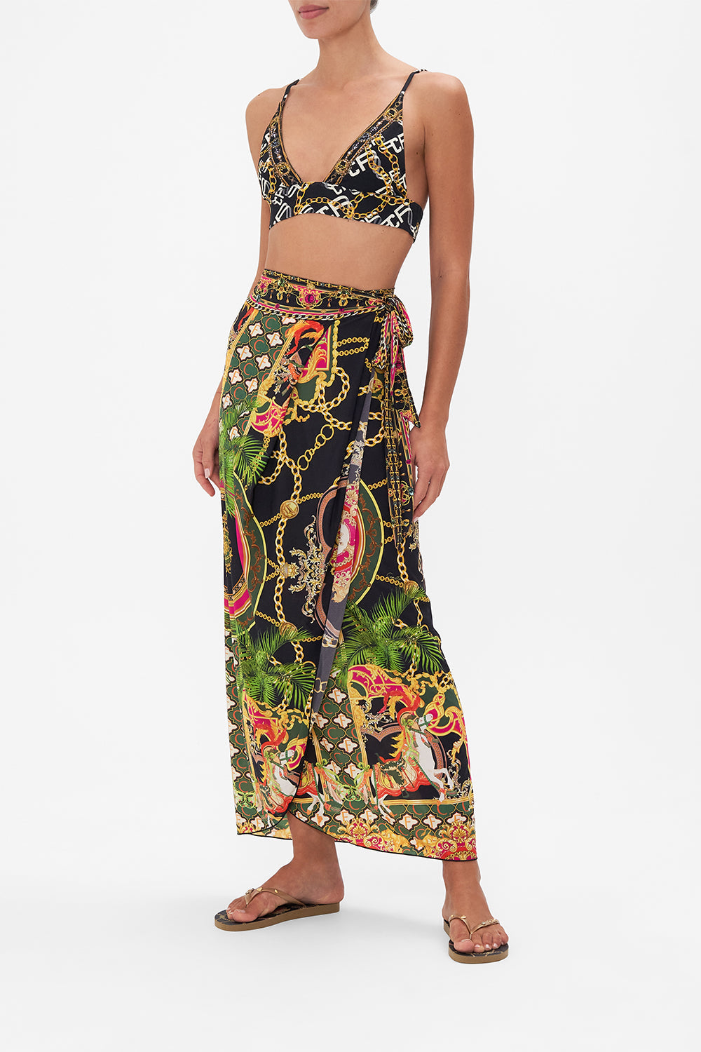 LONG DRAPED SARONG JEALOUSY AND JEWELS