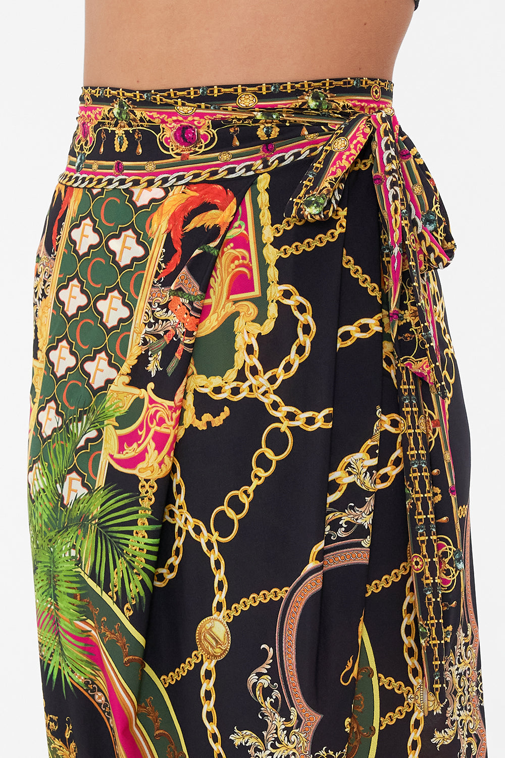 LONG DRAPED SARONG JEALOUSY AND JEWELS