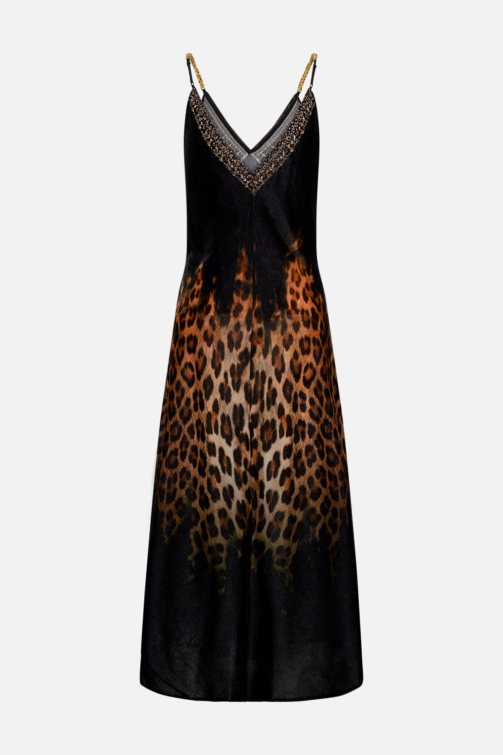 VELVET V NECK BIAS SLIP JUNGLE DREAMING