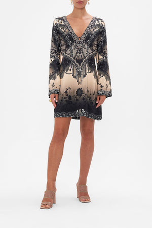 SMALL CANVAS CLUTCH CURTAIN CALL CHAOS