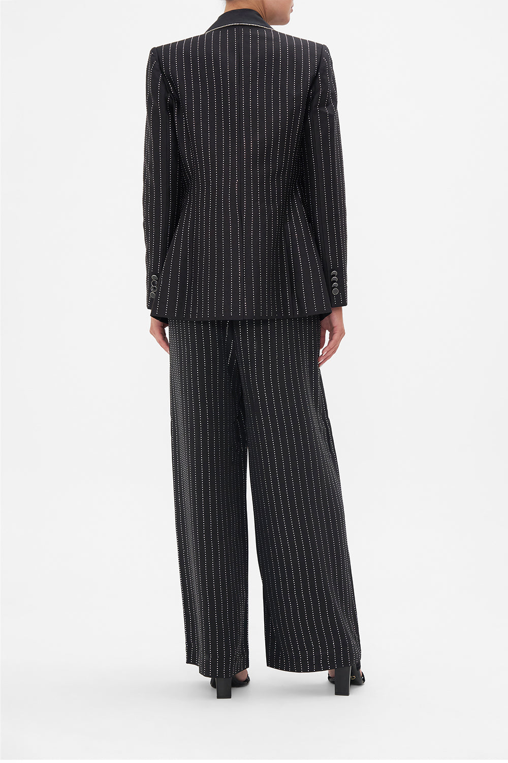 DOUBLE BREASTED SUIT JACKET CURTAIN CALL CHAOS