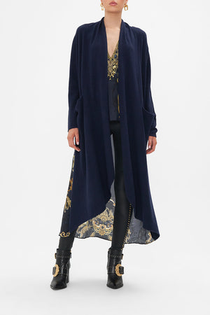 SHAWL COLLAR COAT MOONLIGHT MELODIES