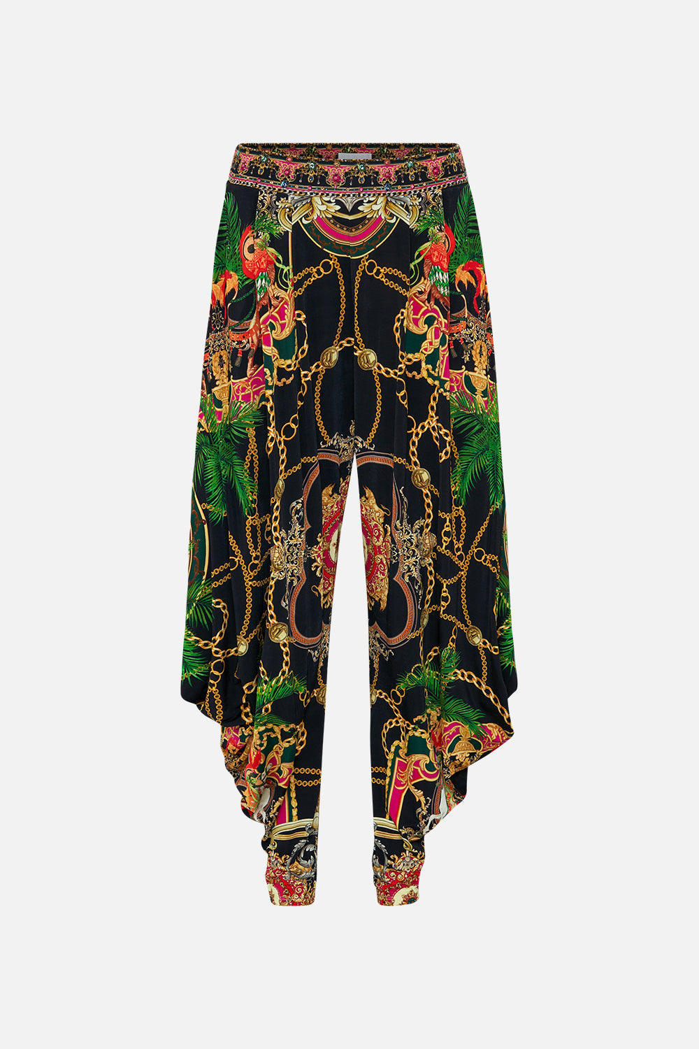 JERSEY DRAPE PANT WITH POCKET JEALOUSY AND JEWELS