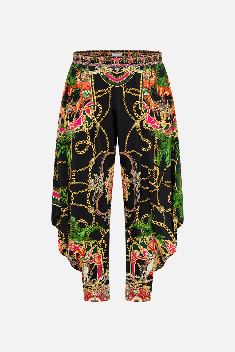 JERSEY DRAPE PANT WITH POCKET JEALOUSY AND JEWELS