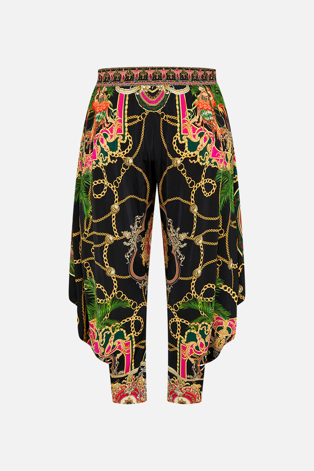 JERSEY DRAPE PANT WITH POCKET JEALOUSY AND JEWELS