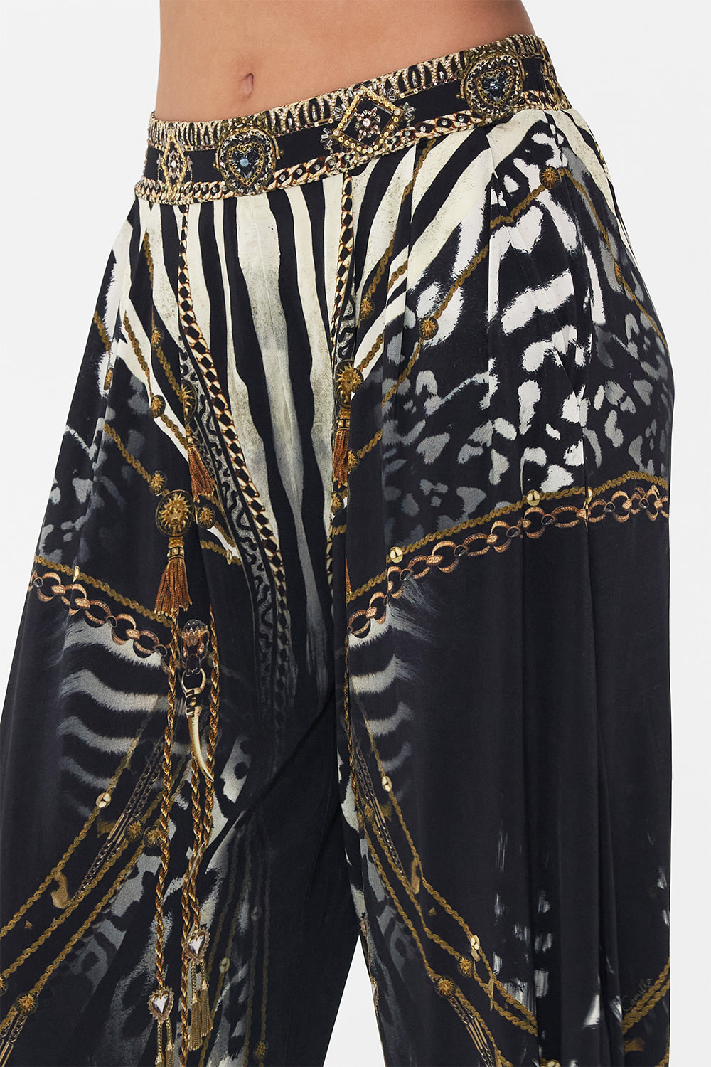 JERSEY DRAPE PANT WITH POCKET UNTAMED ROYALTY