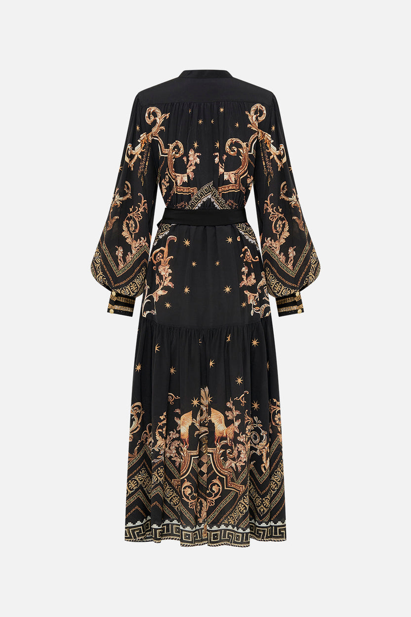 BUTTON THROUGH DRESS WITH YOKE I WANNA BE A COWGIRL BABY