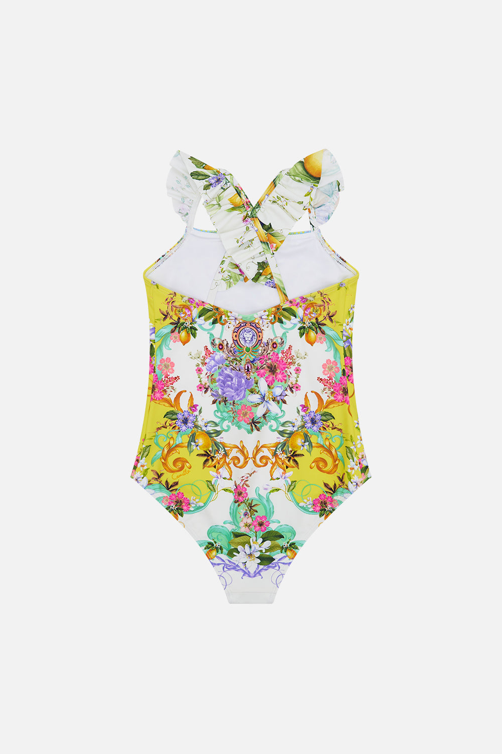 KIDS ONE PIECE WITH FRILL STRAP 4-10 CATERINA SPRITZ